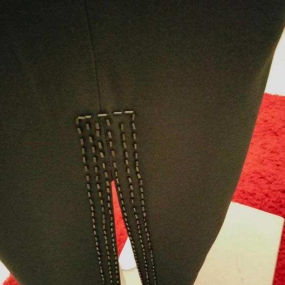 Black formal evening gown 6P - Picture 3 of 10